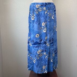 Jennifer Moore Hawaiian Wrap Skirt Size 8 EUC